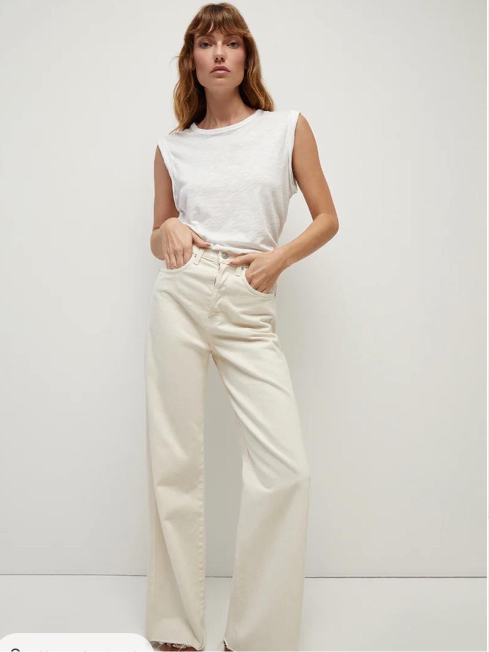 Veronica Beard Taylor Wide-Leg High-Rise Jeans